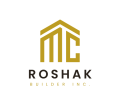 architectural logo for roshak builder incs